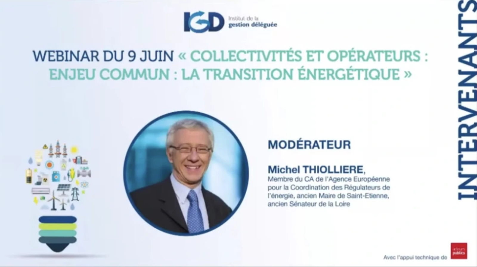 Collectivités territoriales et opérateurs - enjeu commun - la transition énergétique